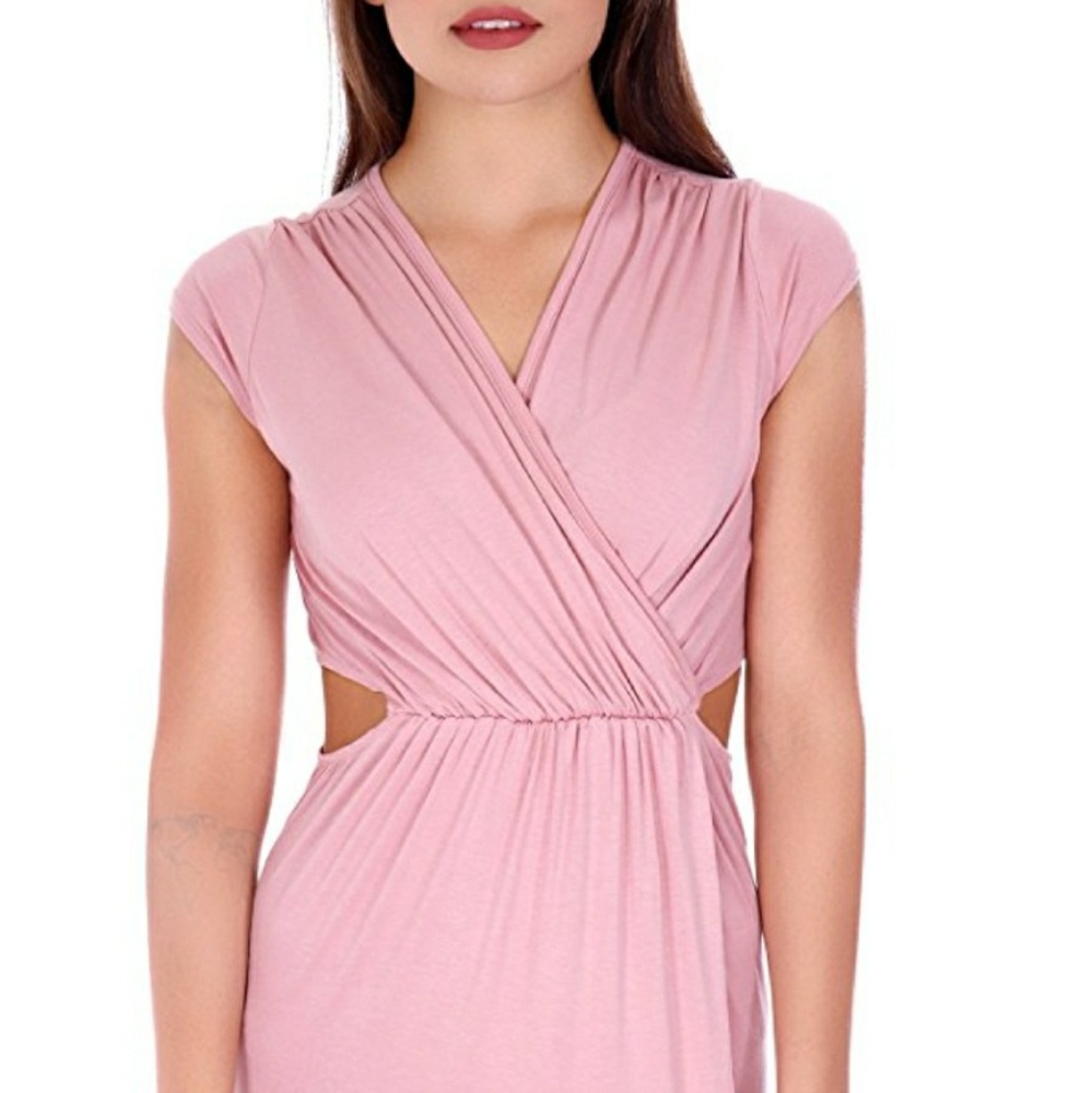 🚫💎NWT💎 Blush Cutout Essential Maxi Dress - Picture 2 of 6